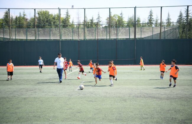 Çayırova Belediyesi kış spor okulları çalışması